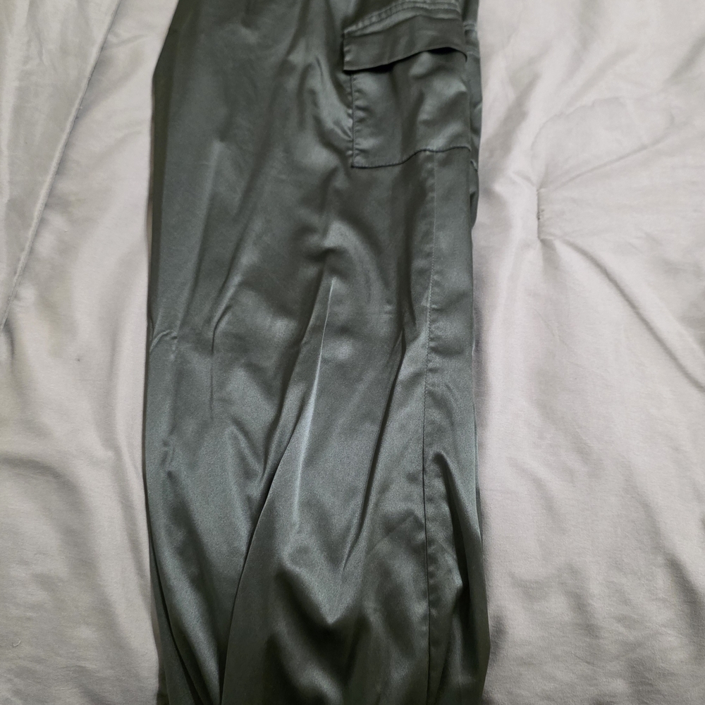 Women's Green Cargo Pants